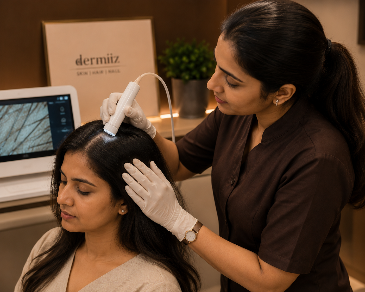 Hair analysis consultation