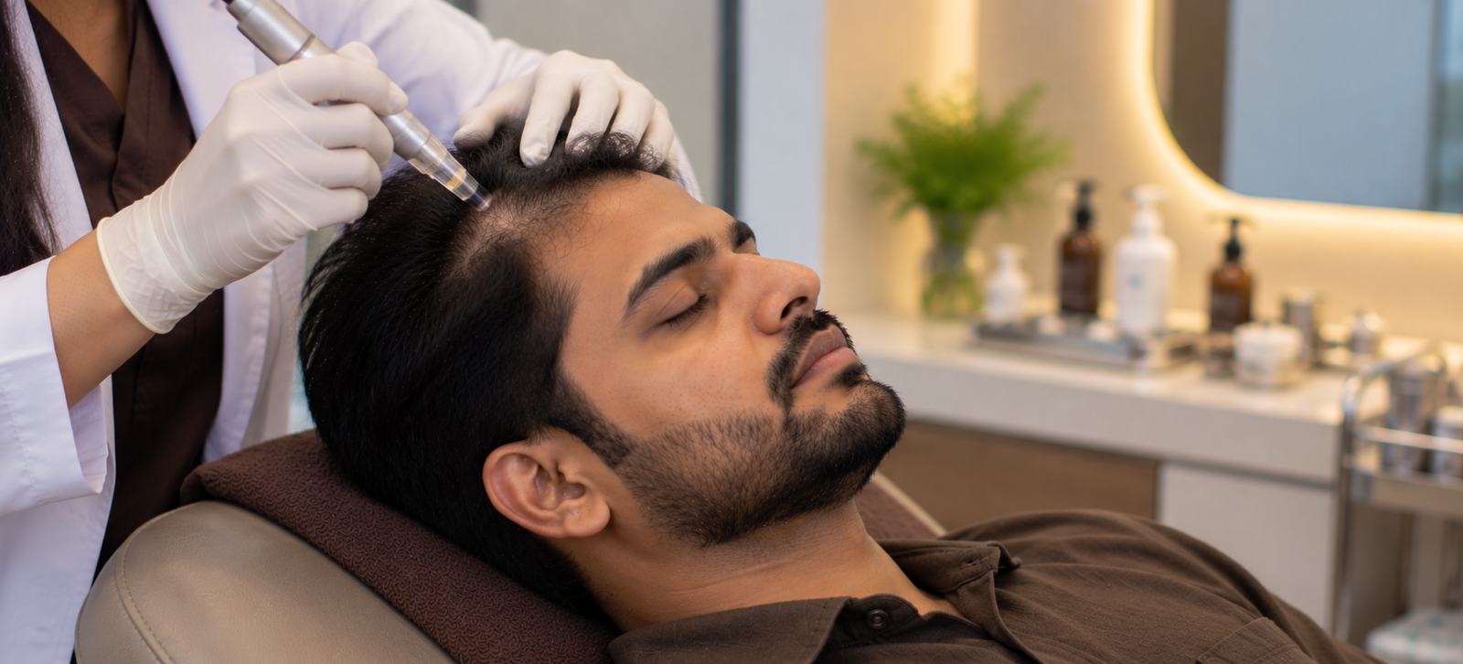 GFC Hair Therapy procedure at Dermiiz Clinic